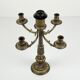 Lampes de table en bronze, Italie, années 1950, lot de 2