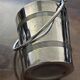 Ice bucket, 1930s period, silver-plated metal, 11 cm high