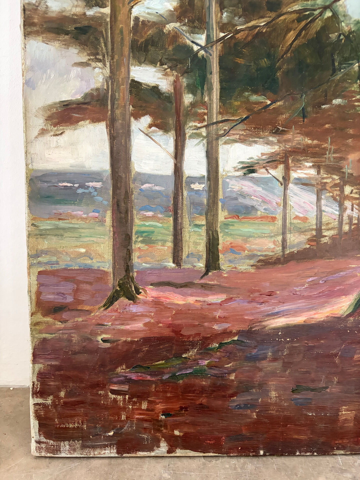 Paysage de Vernon du XXeme siècle