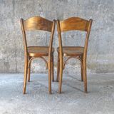 2 chairs bistro Horgen Glarus Switzerland circa 1930