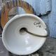 Candle holder lamp from Gien converted into a lamp,