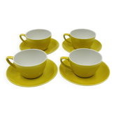 Set of 4 cups and saucers Villeroy & Boch