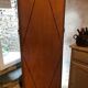 old mirror black rectangular  64x175cm