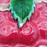 Slush lid for tart. 50s/60s. Cherry .