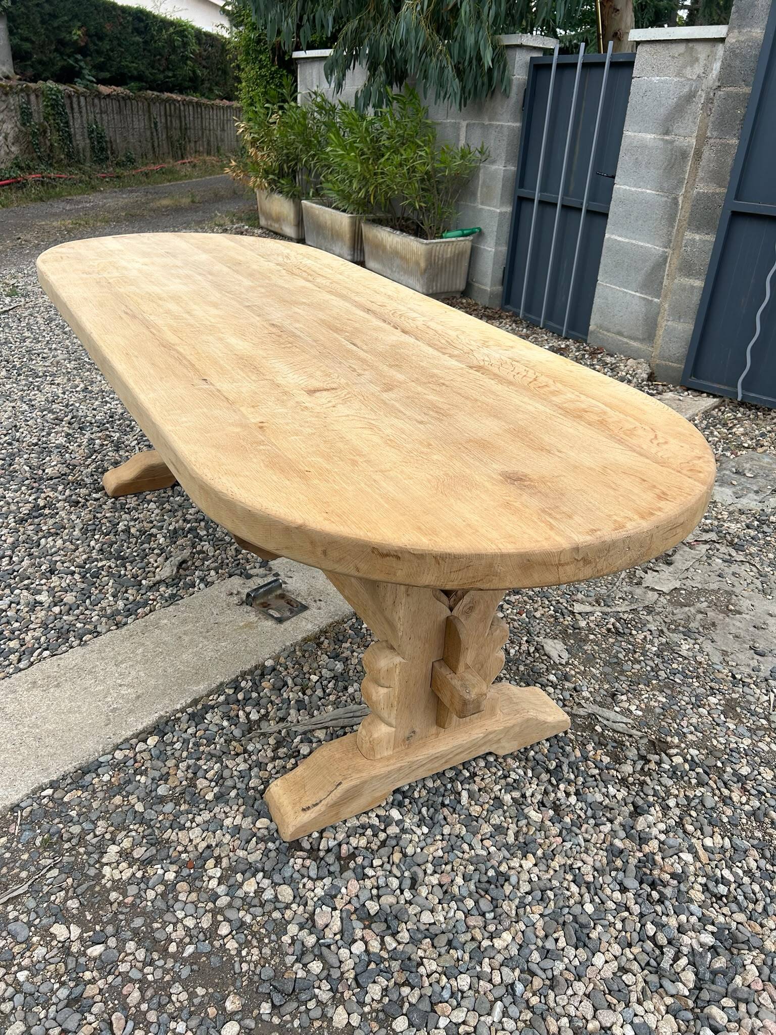 Table monastère chêne massif