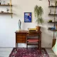 FREESTANDING DESK, DENMARK, 1960s/70s, VINTAGE, MID-C