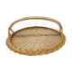 Vintage wicker pie dish
