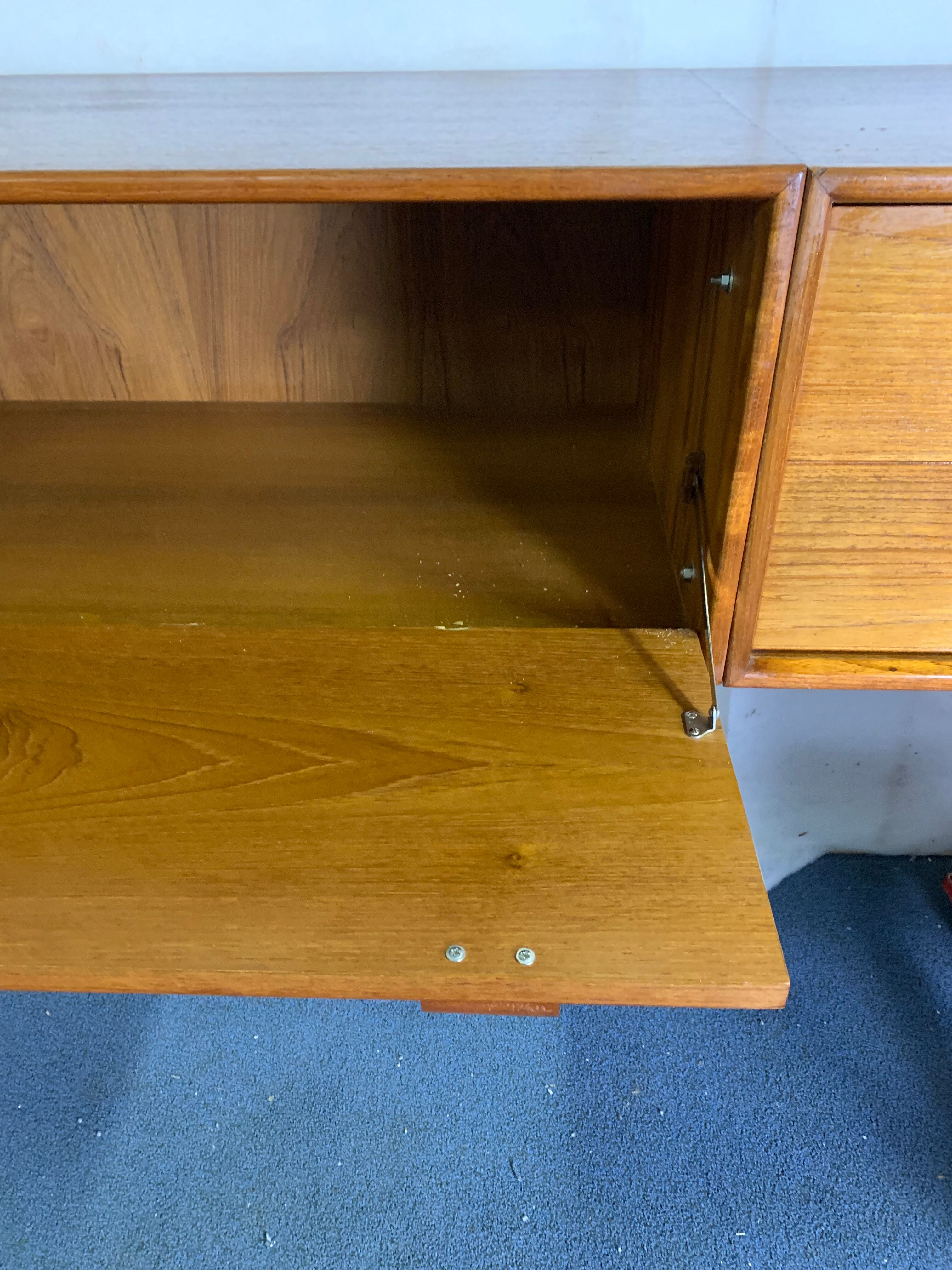 Scandinavian floating sideboard 1960