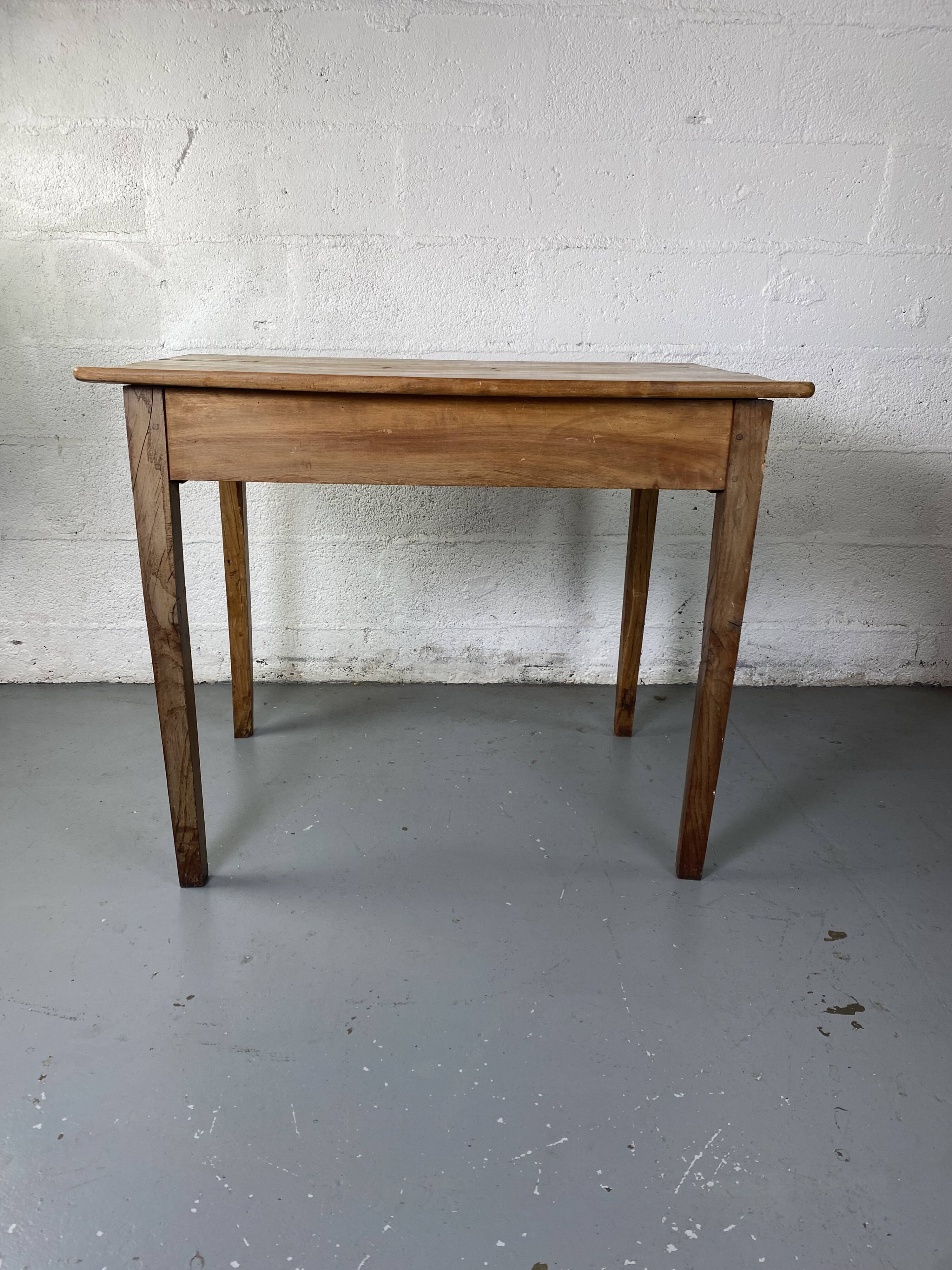 Small old kitchen table