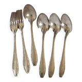 7 silver metal cutlery from the 60s.