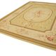 Handmade European Vintage Aubusson Kilim 273 cm x 364 cm