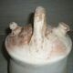 Ancient natural terracotta jug