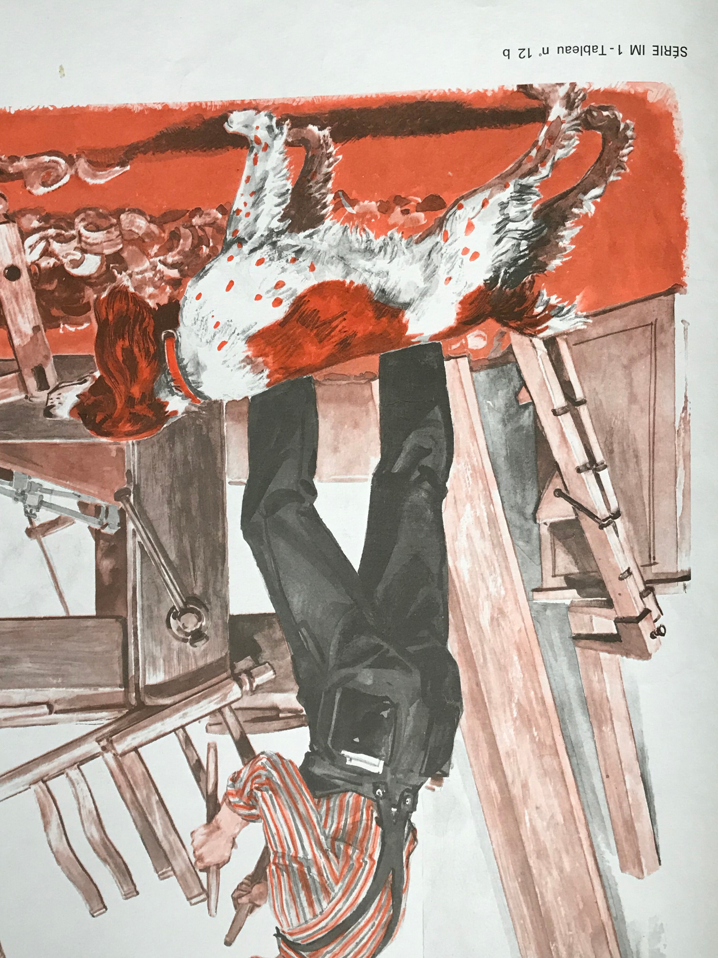 Carpenter's school poster / sledging