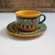 Grande tasse Saint Clément Jaune et vert
