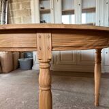 Solid cherry wood table