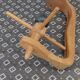 Chandelier Design Guillerme and Chambron in vintage oak