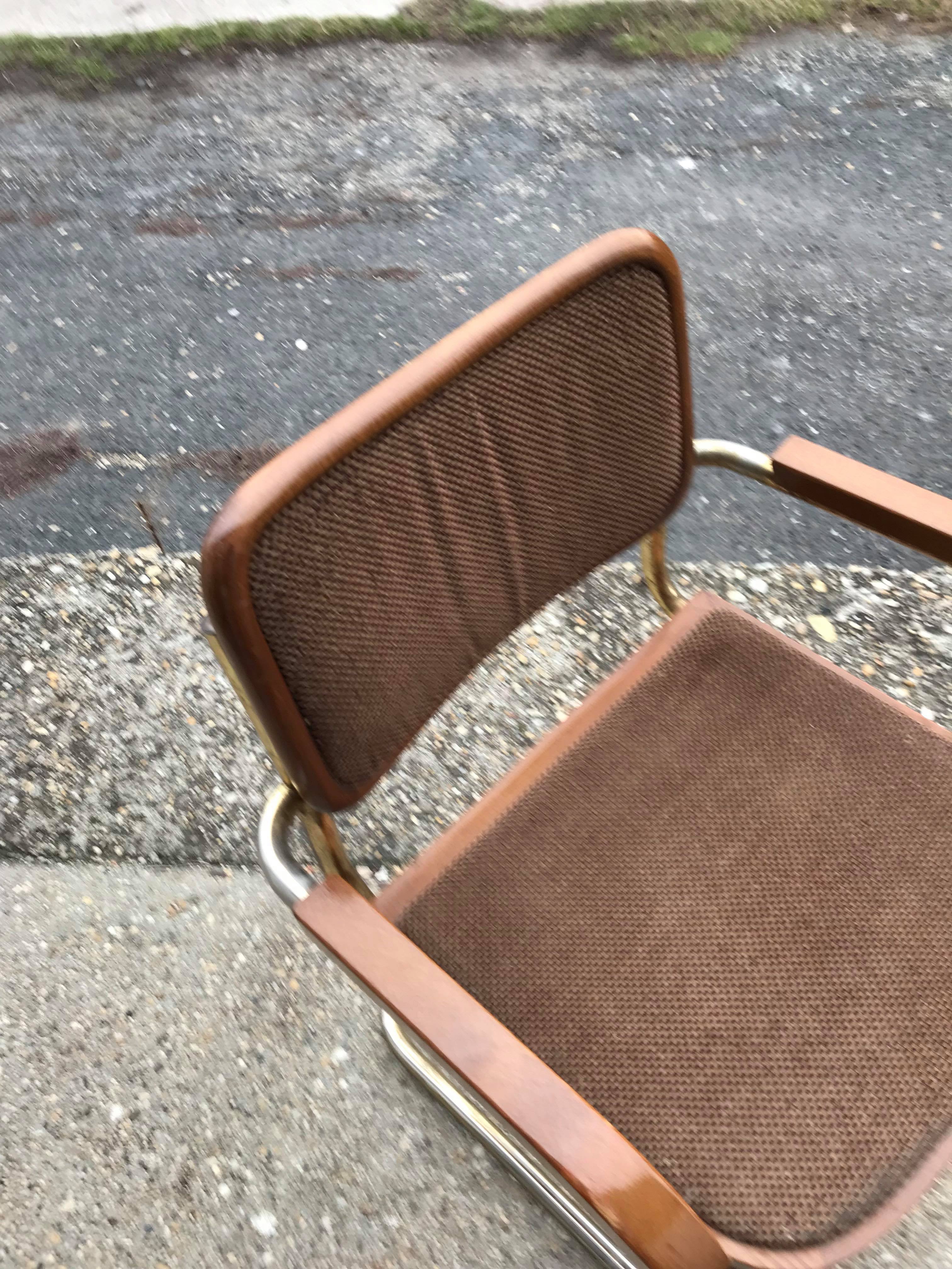 Ensemble table et chaise Cesca de Marcel Breuer