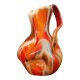 Free-form ceramic pitcher from the 60s Vallauris