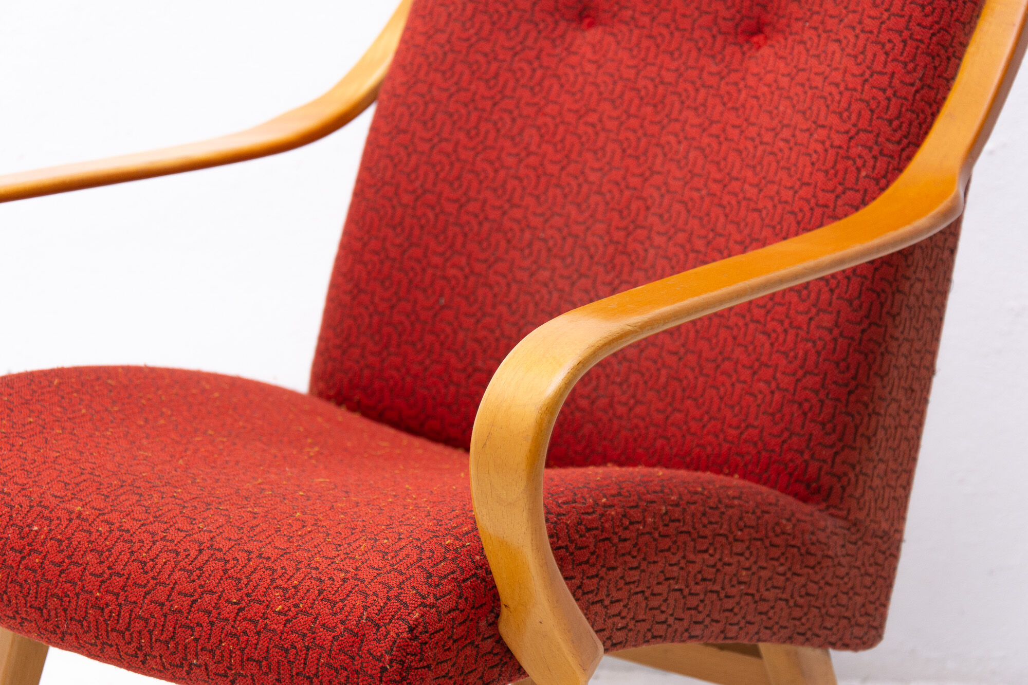 Pair of armchairs by Jaroslav Šmídek, 1960