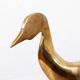 Oiseau brutaliste en bronze par Yves Lohé, années 80