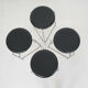 Arne Jacobsen for Fritz Hansen "M3170" stools, Denmark, 1967