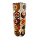 Vase cylinder colorful patterns pop vintage