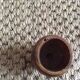 Series of 6 wooden coquetiers