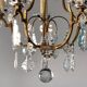 Lustre pampilles en cristal style Louis XVI, XXème