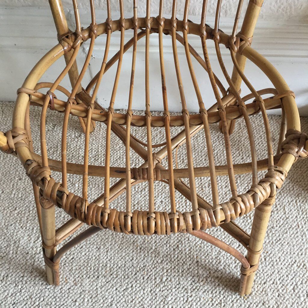 Vintage rattan chair