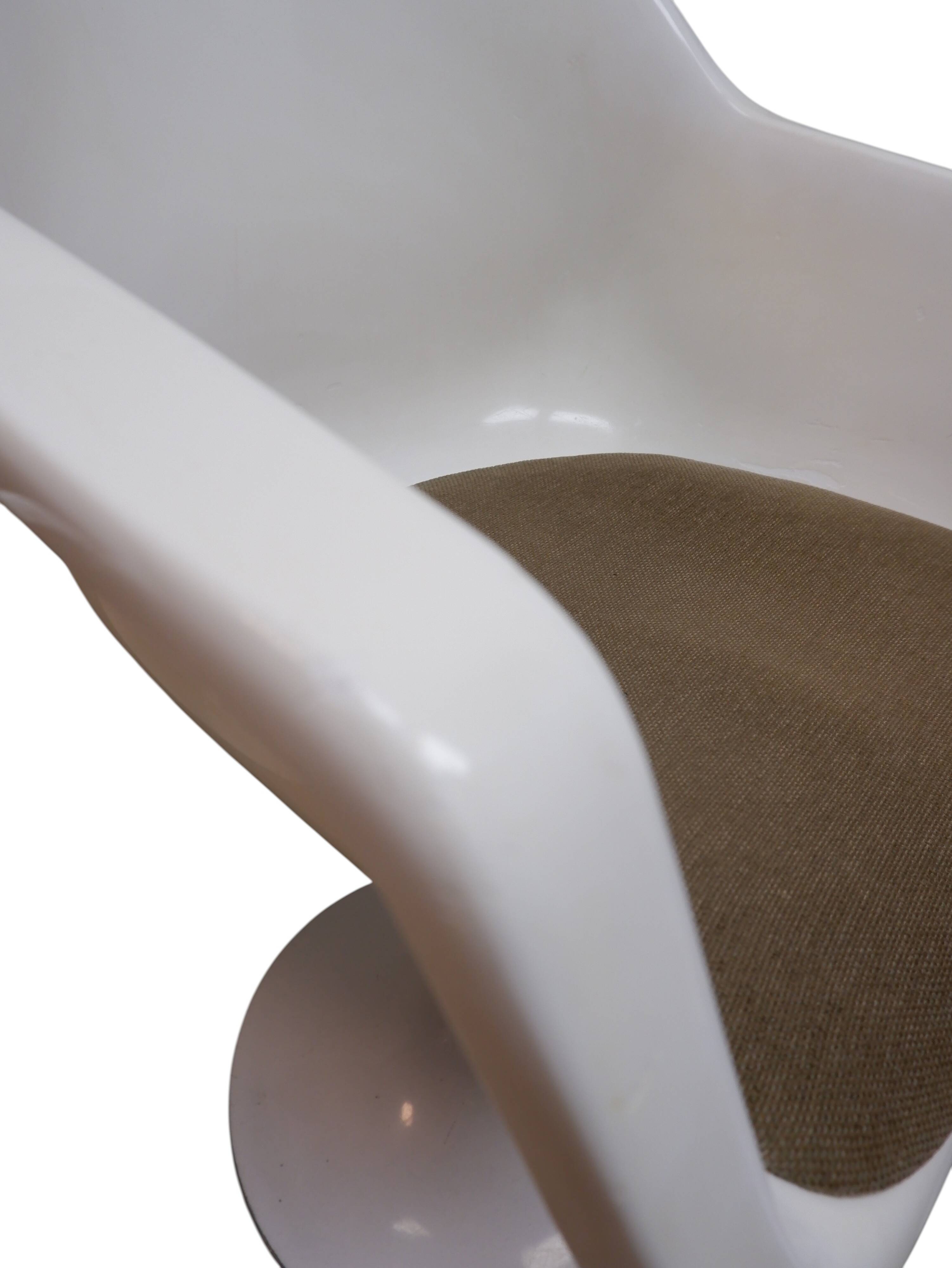 Ensemble de 4 chaises pivotantes par OWI, années 1970