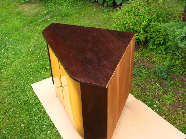 Buffet d’angle vintage des années 1960 / années 1970