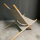 Vintage Saw Chair by Ole Gjerlov Knudsen for Cado, Denmark 1958