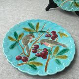 Sarreguemines majolica plates