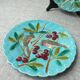 Assiettes en majolique de Sarreguemines