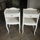 Pair of old bedside tables
