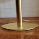 Vintage Italian table lamp, frosted glass