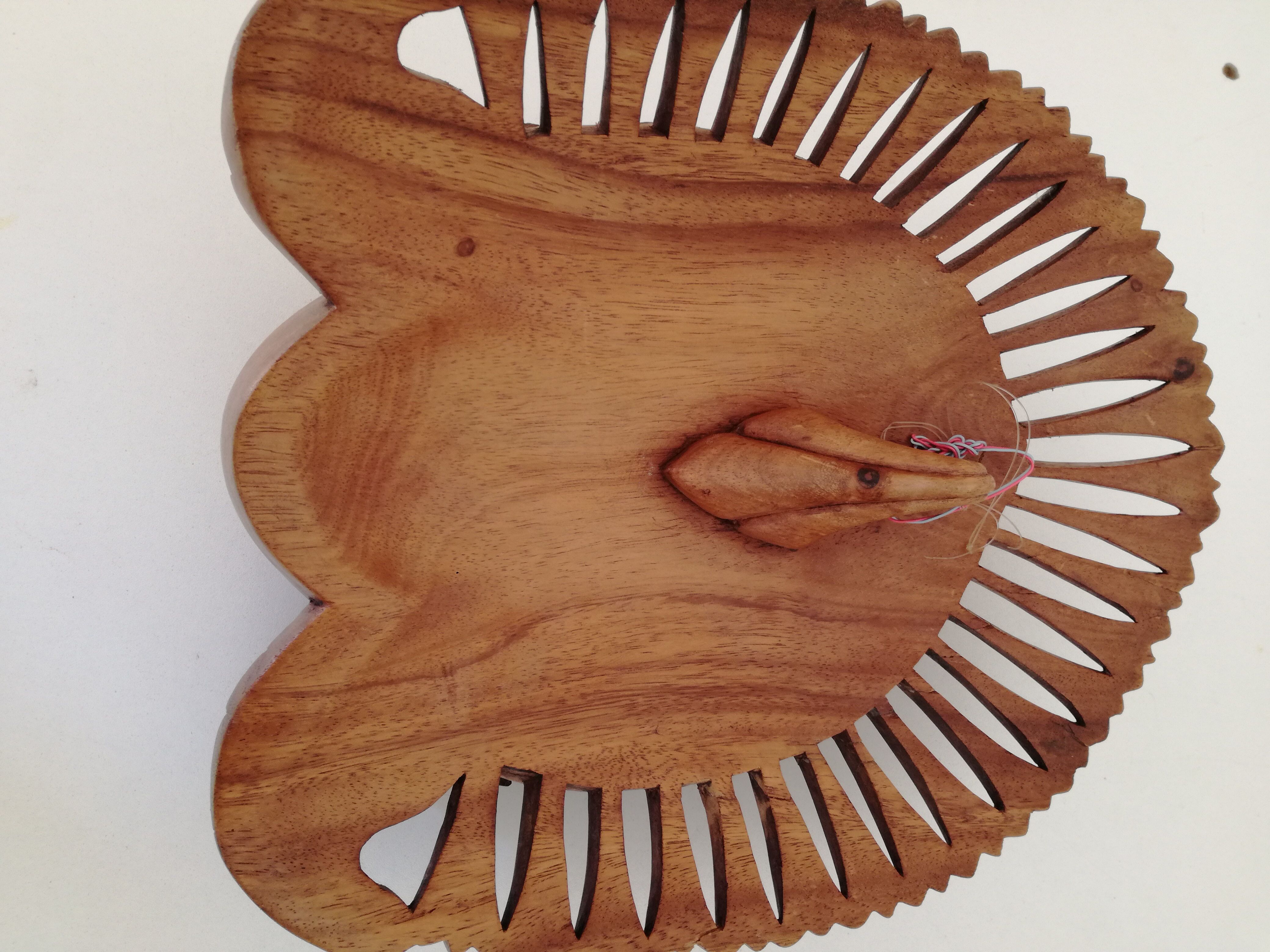 Small solid wood mask