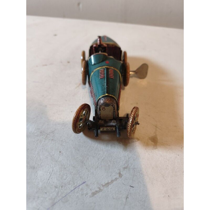Vintage tin toy wind-up car: Ballor Cord