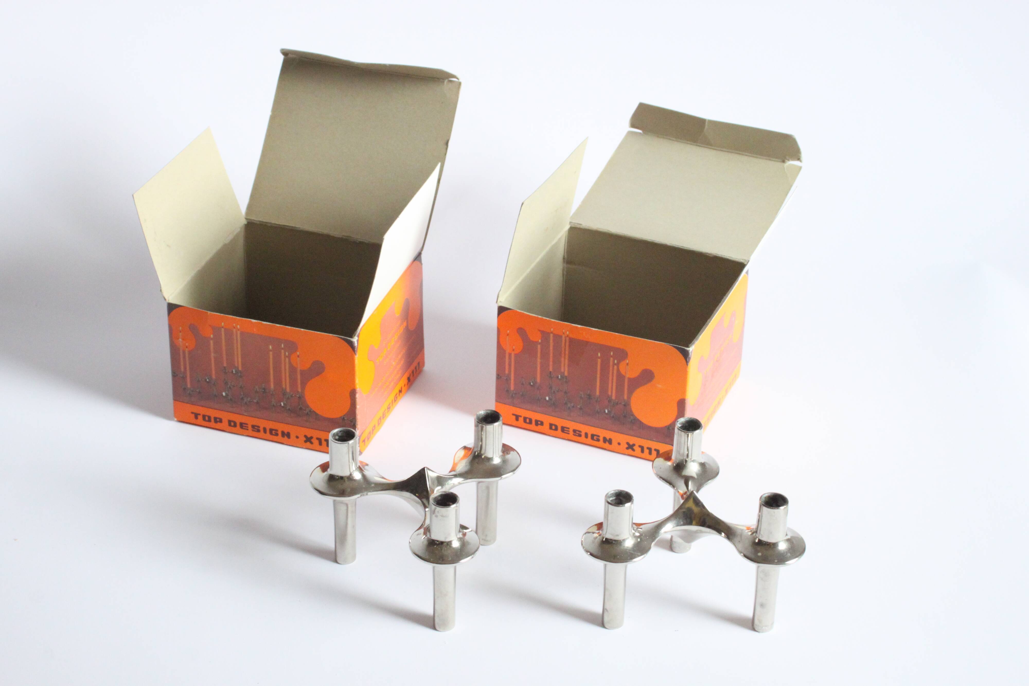 Nagel X111 stackable candle holders