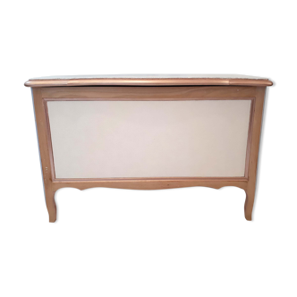 Beech chest completely revamped in a chic romantic style