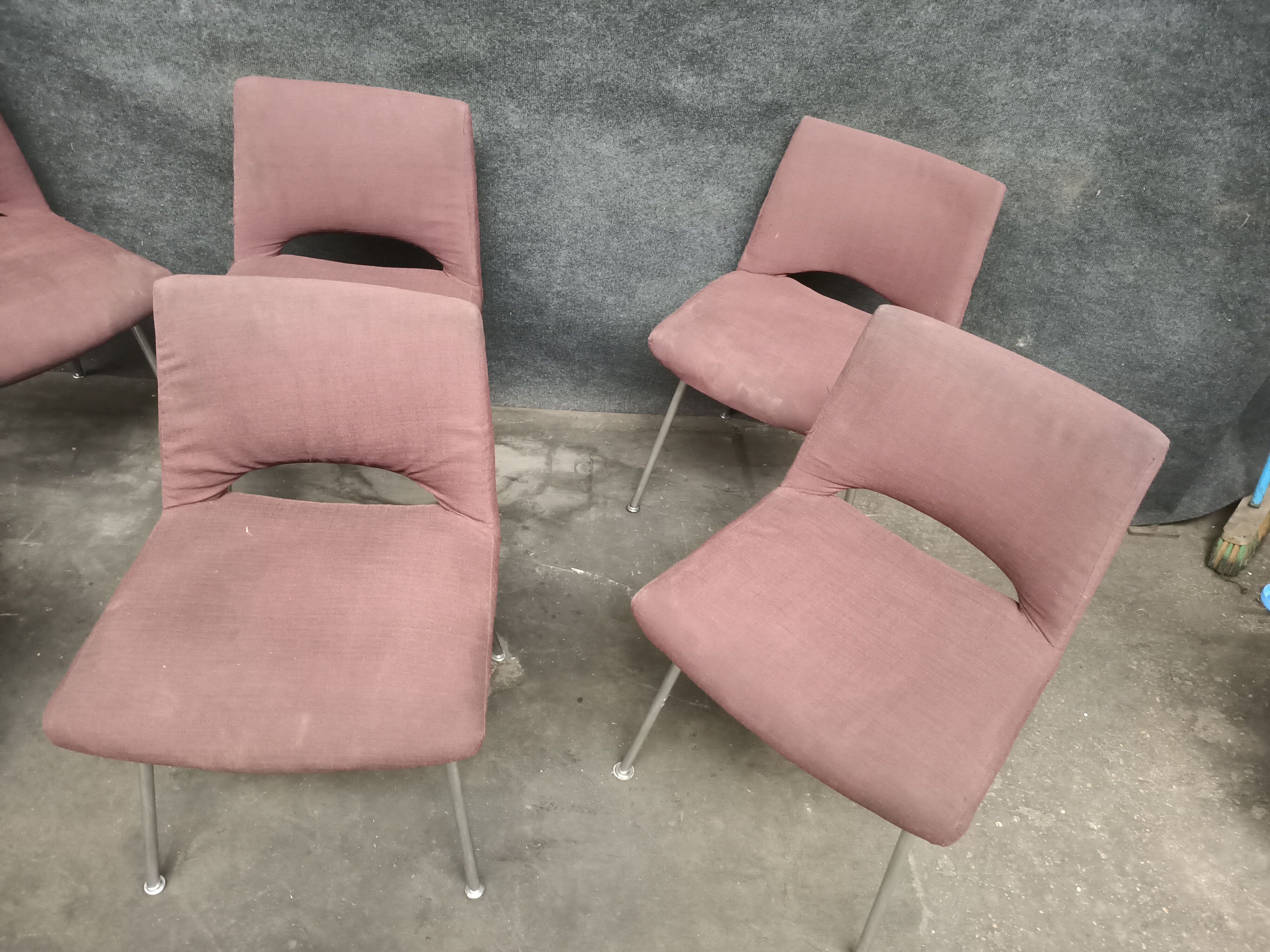 6 Georges Frydman chairs