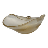 Free-Form Iridescent Glass Bowl from Murano, Barovier & Toso, 1950s