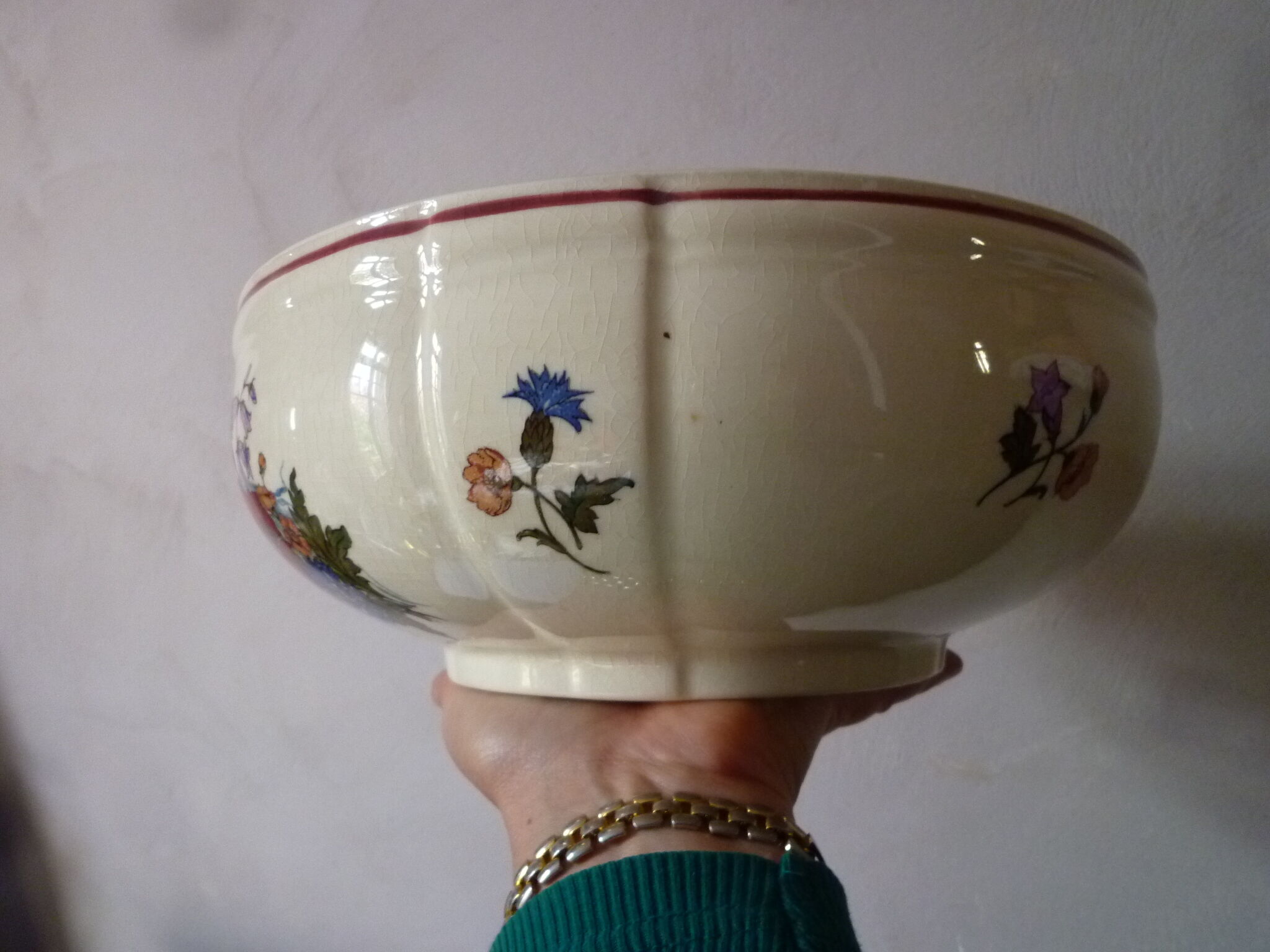 Salad bowl Agreste Sarreguemines