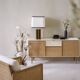 Enfilade Capri natural fiber ivory Red Edition