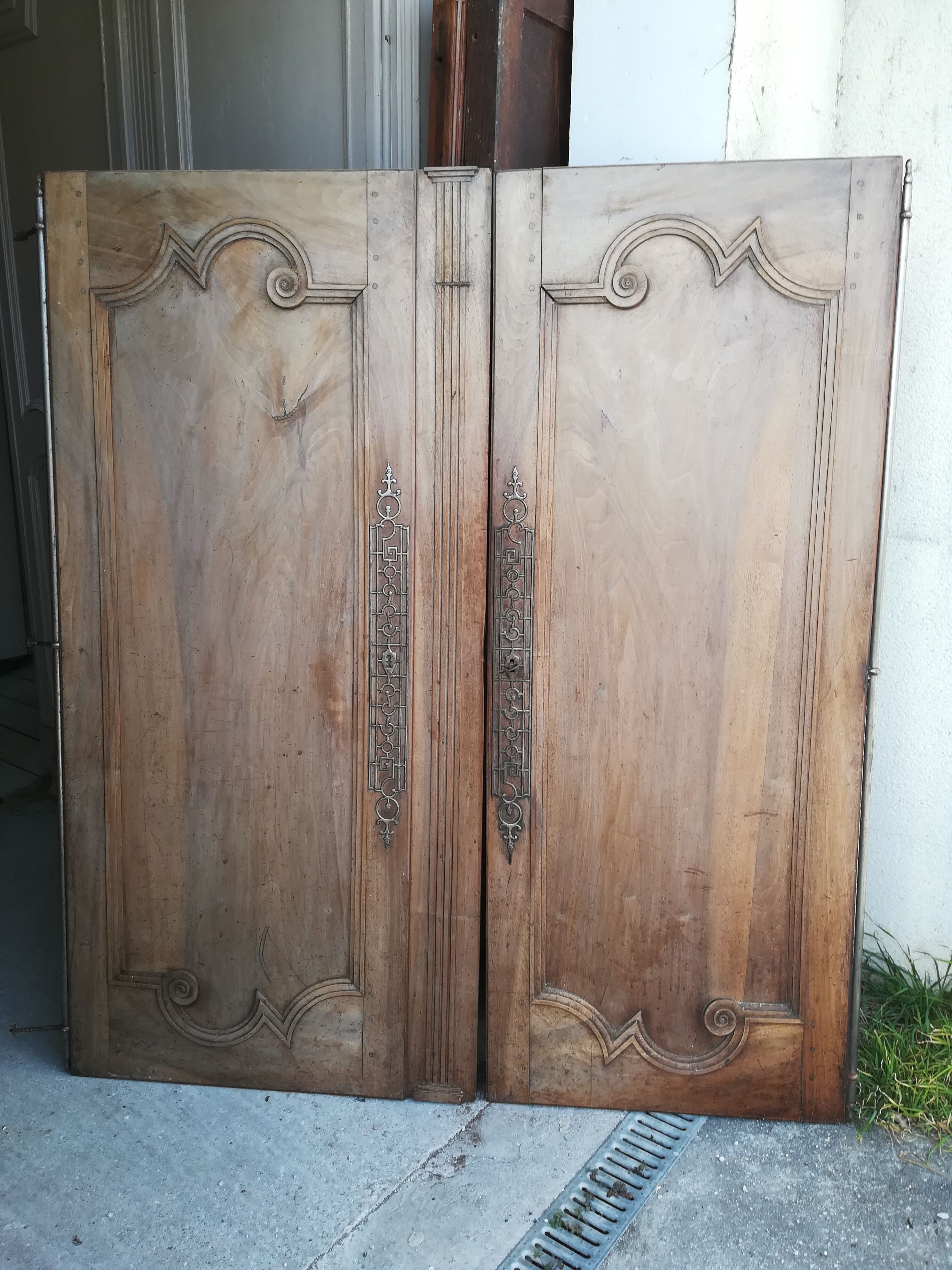 Paire de porte de placard 18 ème