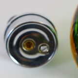 Cendrier et briquet en verre de Murano