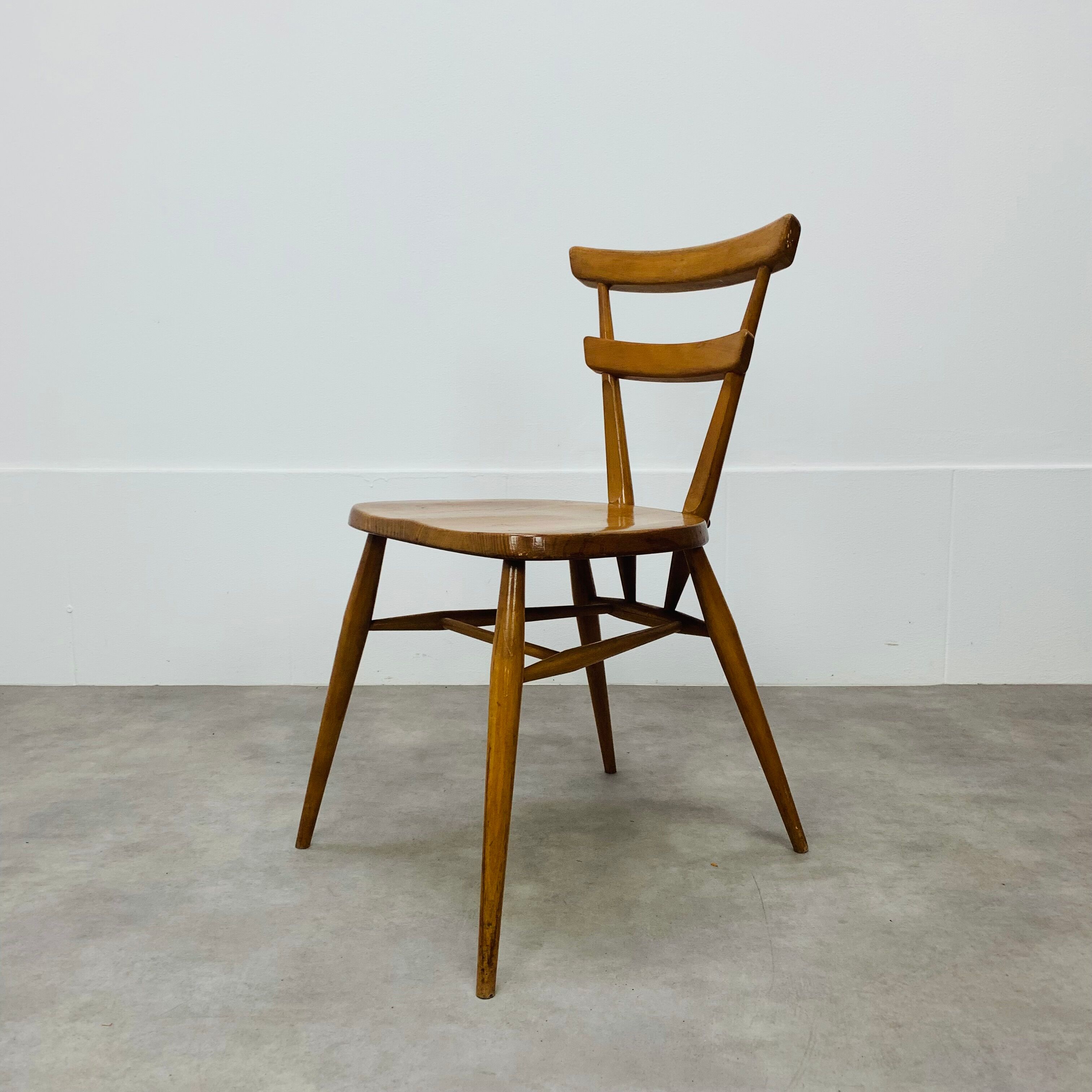 Chair ercol stacking chair 60s