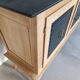 Cabinet from the 50s in solid oak signed FNA N° 0049
