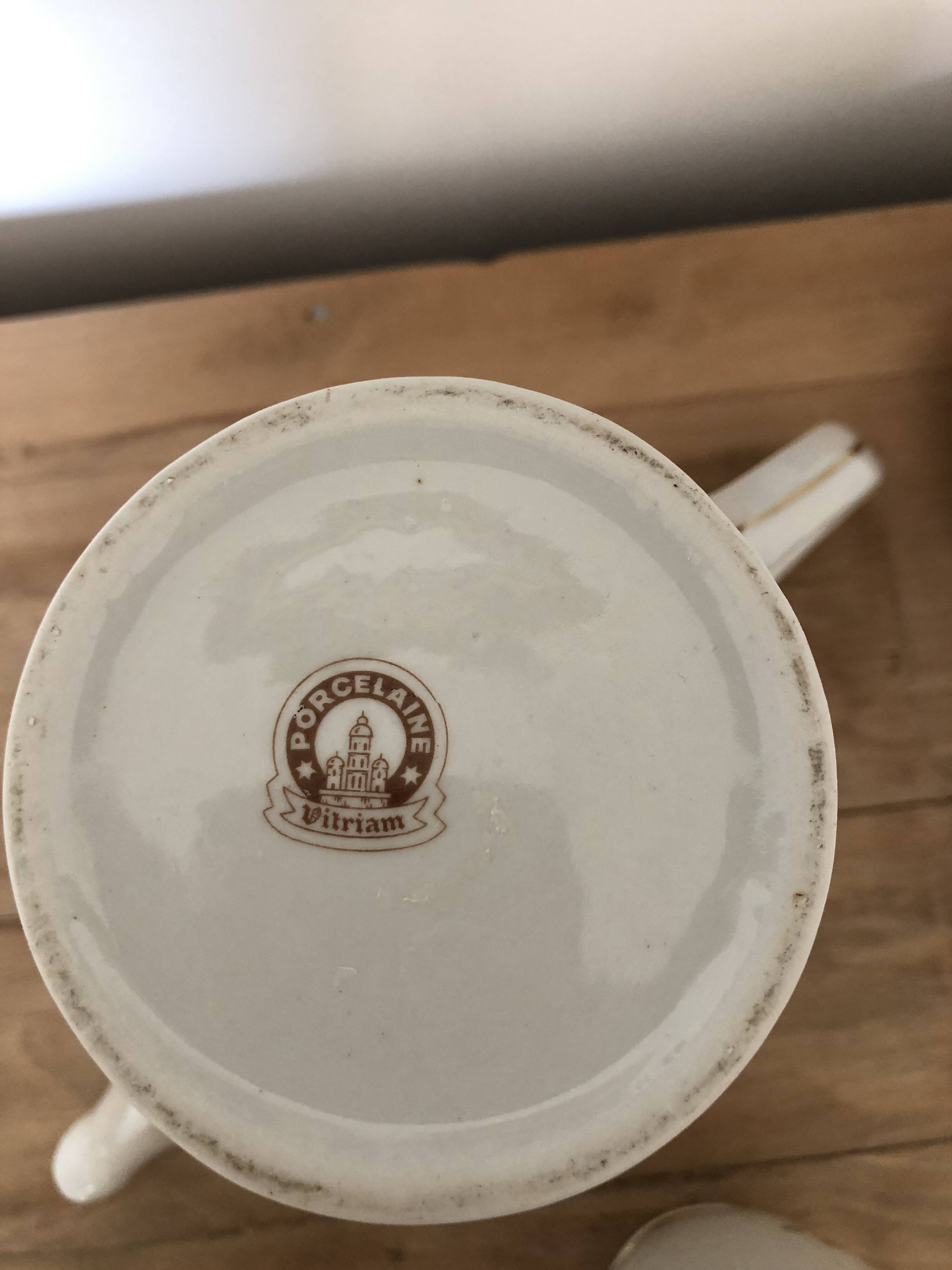 Limoges porcelain tea or coffee service