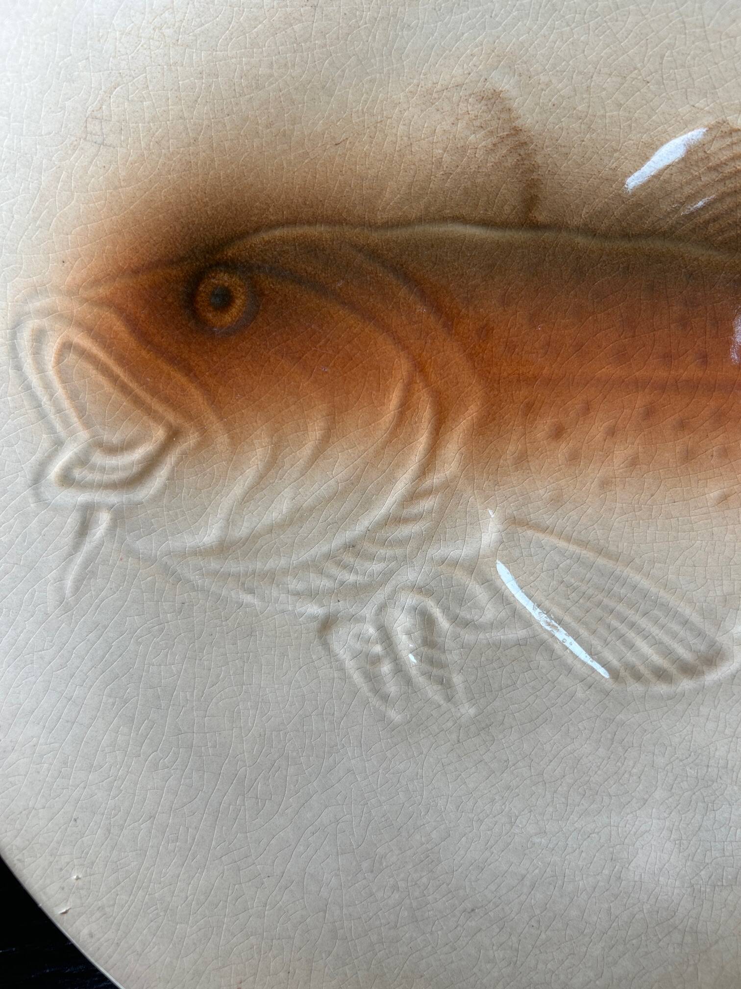 6 Saint Amand plates